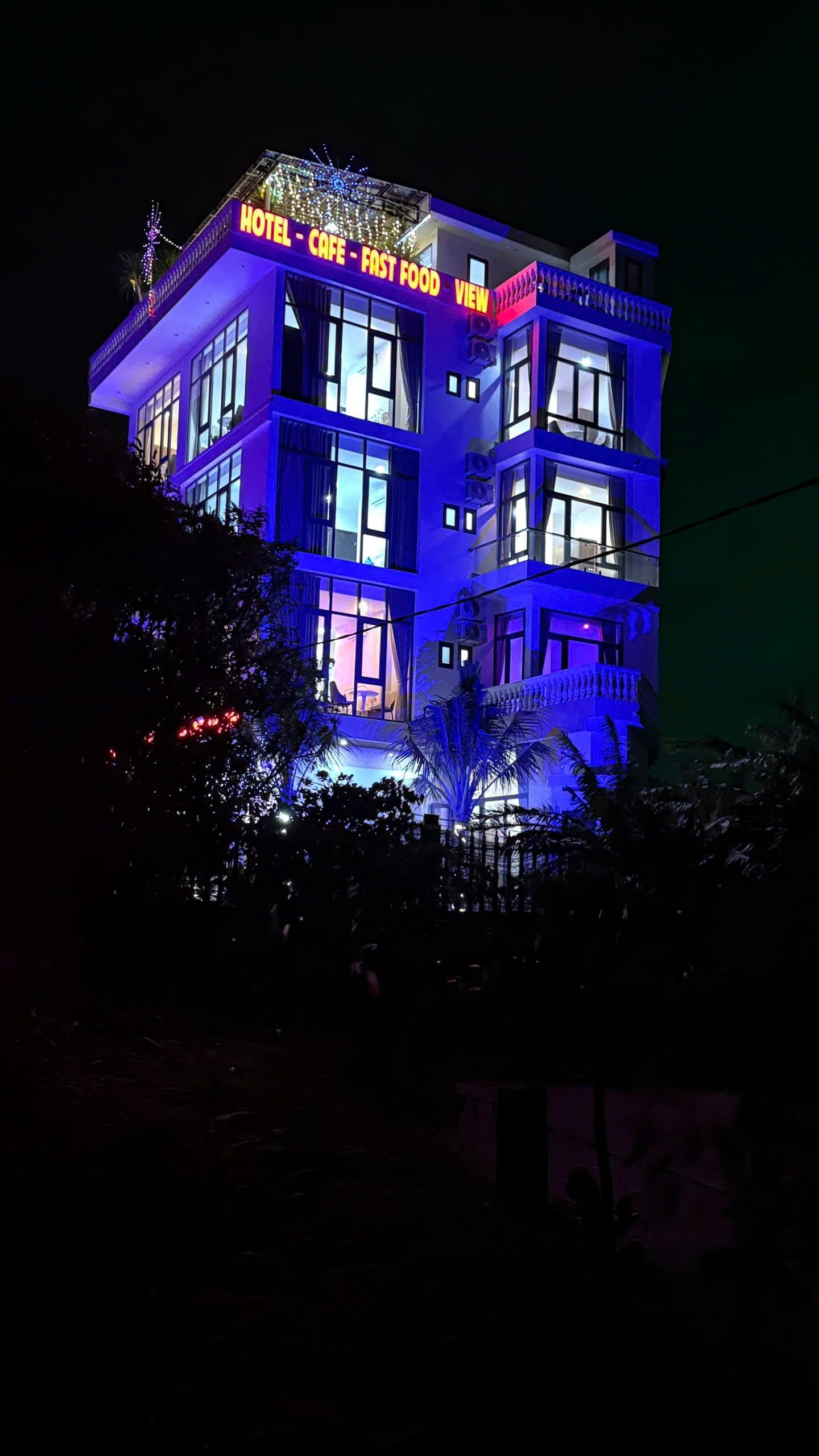 A glowing gem in the twilight