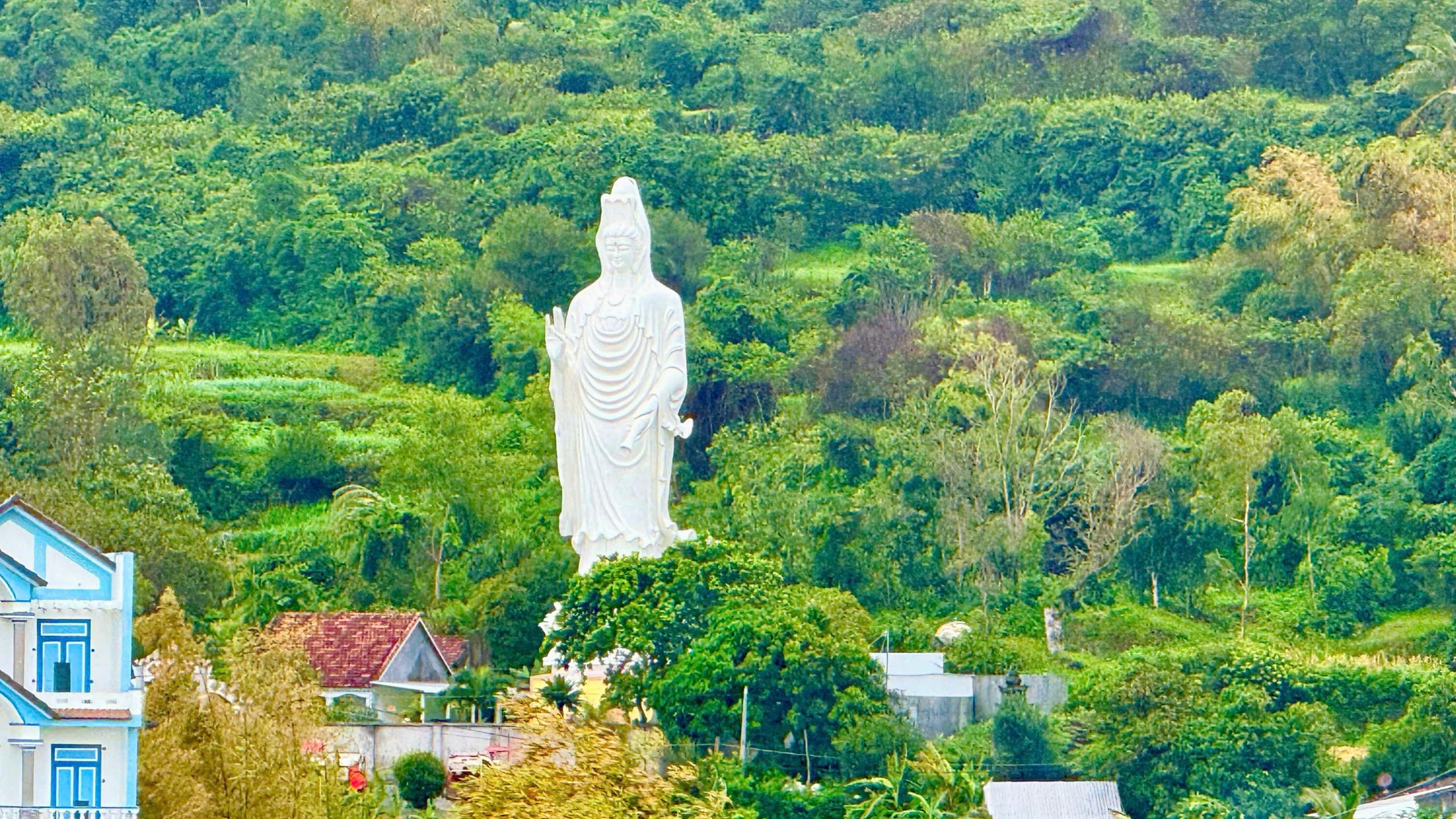 Sacred Bao Son Thien Hai Temple in Phu Yen, Vietnam
